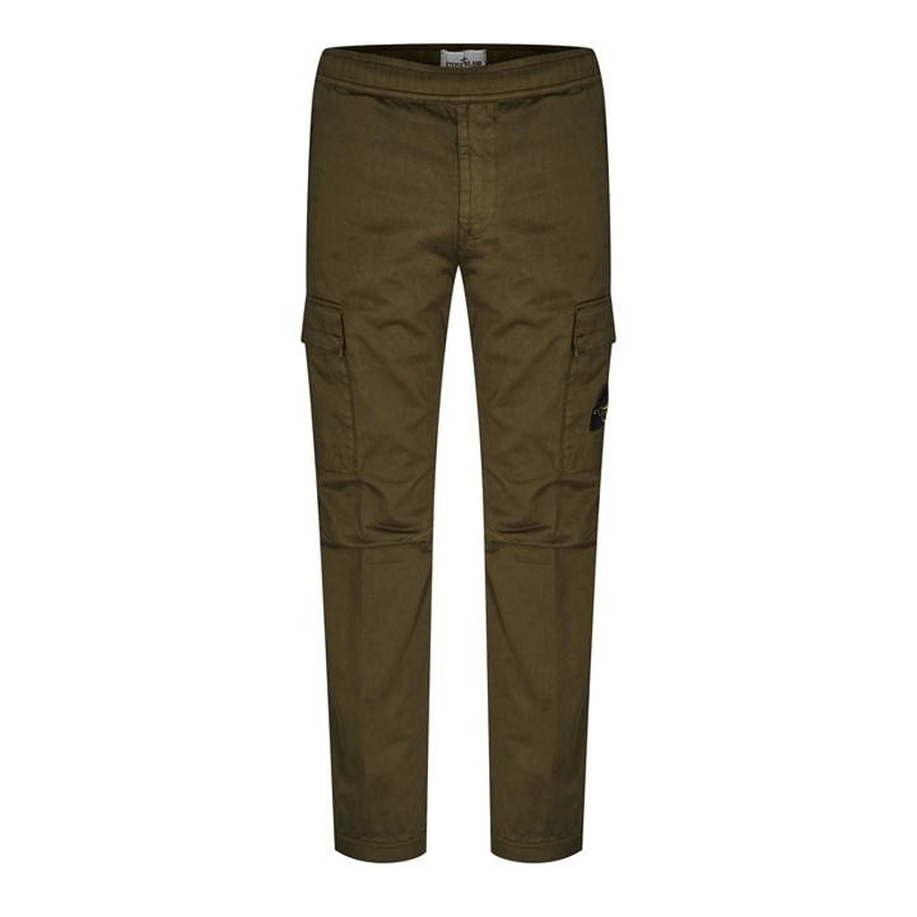 Stone Island Stone Badge Cargos Sn34 - Green